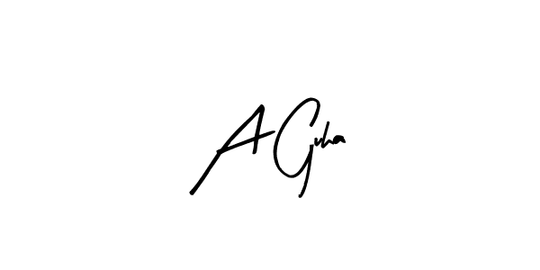 Use a signature maker to create a handwritten signature online. With this signature software, you can design (Arty Signature) your own signature for name A Guha. A Guha signature style 8 images and pictures png