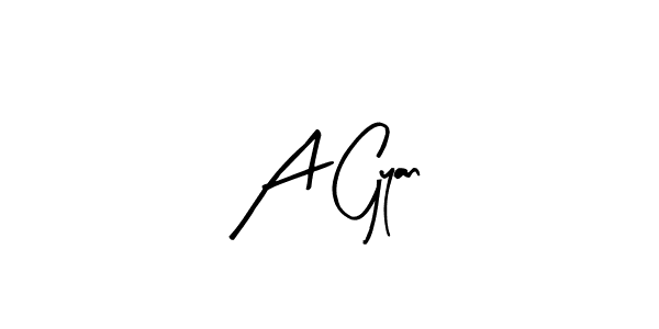 The best way (Arty Signature) to make a short signature is to pick only two or three words in your name. The name A Gyan include a total of six letters. For converting this name. A Gyan signature style 8 images and pictures png