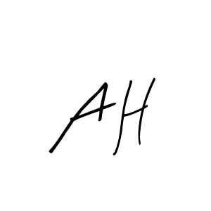 Also we have A H name is the best signature style. Create professional handwritten signature collection using Arty Signature autograph style. A H signature style 8 images and pictures png