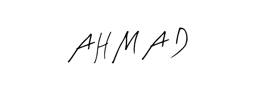 Check out images of Autograph of A H M A D name. Actor A H M A D Signature Style. Arty Signature is a professional sign style online. A H M A D signature style 8 images and pictures png