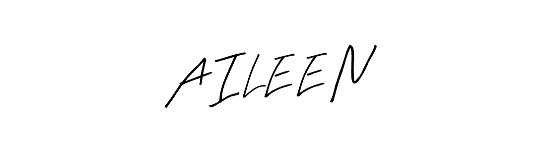 Also we have A I L E E N name is the best signature style. Create professional handwritten signature collection using Arty Signature autograph style. A I L E E N signature style 8 images and pictures png