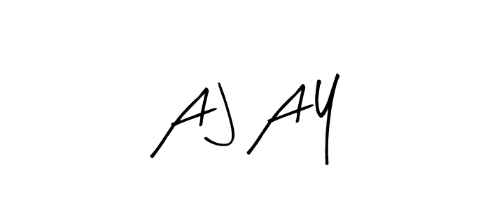 This is the best signature style for the A J A Y name. Also you like these signature font (Arty Signature). Mix name signature. A J A Y signature style 8 images and pictures png