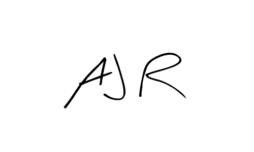 Use a signature maker to create a handwritten signature online. With this signature software, you can design (Arty Signature) your own signature for name A J R. A J R signature style 8 images and pictures png