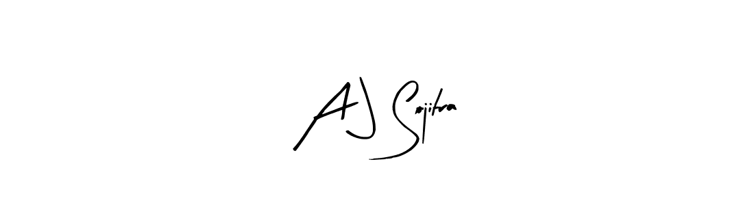 How to make A J Sojitra signature? Arty Signature is a professional autograph style. Create handwritten signature for A J Sojitra name. A J Sojitra signature style 8 images and pictures png