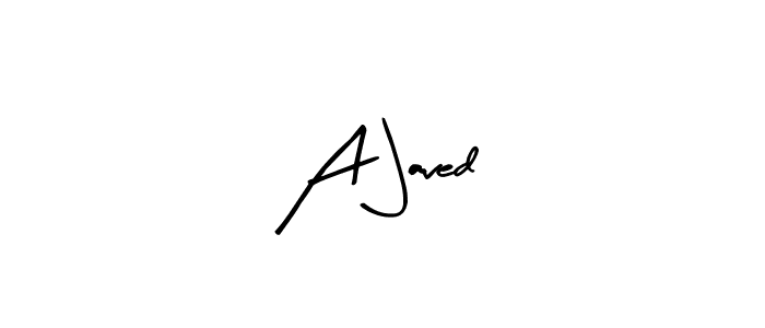 How to make A Javed signature? Arty Signature is a professional autograph style. Create handwritten signature for A Javed name. A Javed signature style 8 images and pictures png