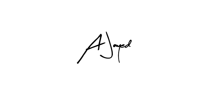 How to make A Jayed name signature. Use Arty Signature style for creating short signs online. This is the latest handwritten sign. A Jayed signature style 8 images and pictures png