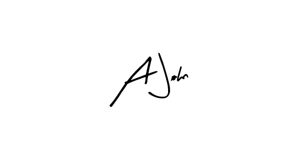 Use a signature maker to create a handwritten signature online. With this signature software, you can design (Arty Signature) your own signature for name A John. A John signature style 8 images and pictures png