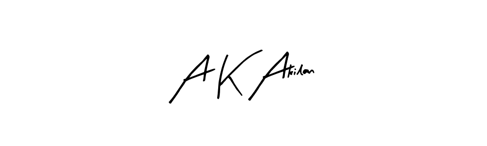 Best and Professional Signature Style for A K Akilan. Arty Signature Best Signature Style Collection. A K Akilan signature style 8 images and pictures png