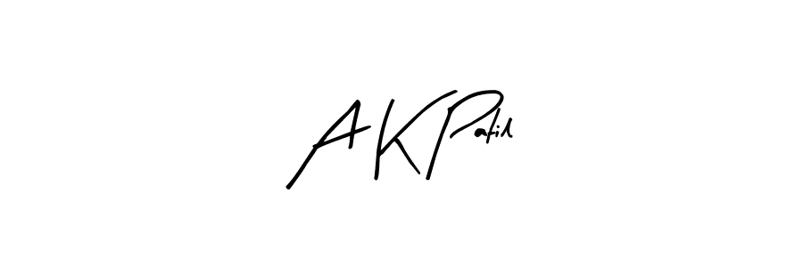Best and Professional Signature Style for A K Patil. Arty Signature Best Signature Style Collection. A K Patil signature style 8 images and pictures png
