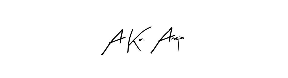 Make a beautiful signature design for name A Kr. Aneja. Use this online signature maker to create a handwritten signature for free. A Kr. Aneja signature style 8 images and pictures png