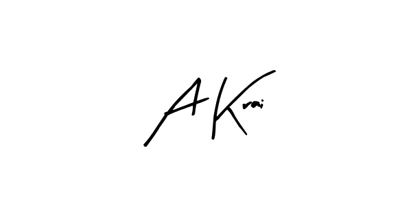 Also You can easily find your signature by using the search form. We will create A Krai name handwritten signature images for you free of cost using Arty Signature sign style. A Krai signature style 8 images and pictures png