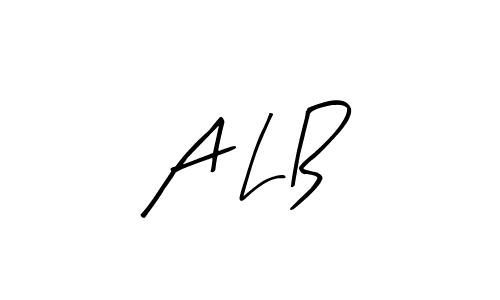 How to make A L B name signature. Use Arty Signature style for creating short signs online. This is the latest handwritten sign. A L B signature style 8 images and pictures png