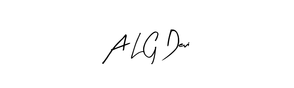 How to make A L G Devi signature? Arty Signature is a professional autograph style. Create handwritten signature for A L G Devi name. A L G Devi signature style 8 images and pictures png