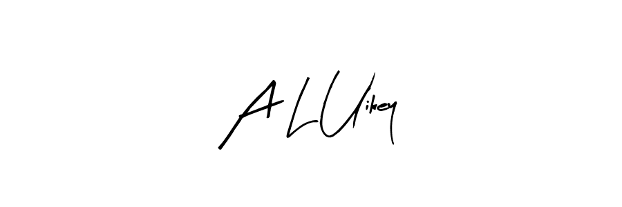 Also You can easily find your signature by using the search form. We will create A L Uikey name handwritten signature images for you free of cost using Arty Signature sign style. A L Uikey signature style 8 images and pictures png
