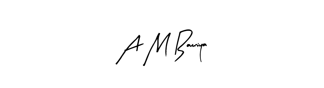 Make a short A M Bamniya signature style. Manage your documents anywhere anytime using Arty Signature. Create and add eSignatures, submit forms, share and send files easily. A M Bamniya signature style 8 images and pictures png