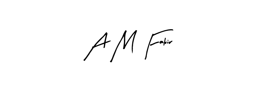 if you are searching for the best signature style for your name A M Fakir. so please give up your signature search. here we have designed multiple signature styles  using Arty Signature. A M Fakir signature style 8 images and pictures png