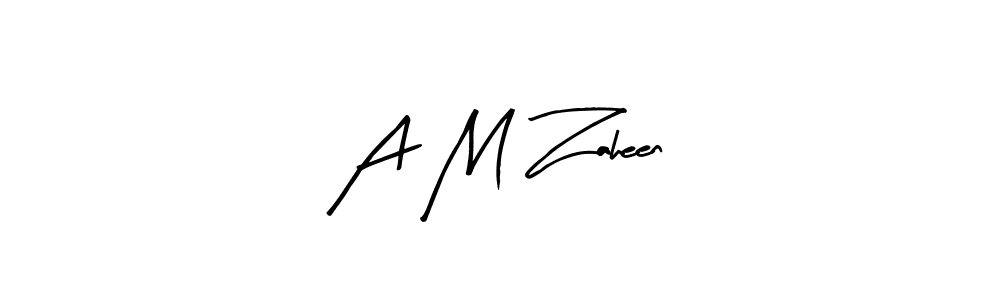 Similarly Arty Signature is the best handwritten signature design. Signature creator online .You can use it as an online autograph creator for name A M Zaheen. A M Zaheen signature style 8 images and pictures png