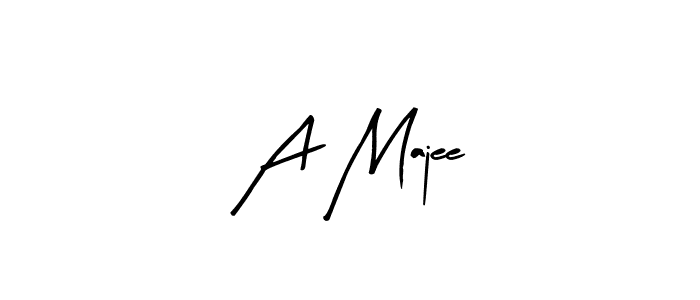 How to make A Majee name signature. Use Arty Signature style for creating short signs online. This is the latest handwritten sign. A Majee signature style 8 images and pictures png