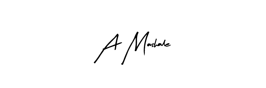 Use a signature maker to create a handwritten signature online. With this signature software, you can design (Arty Signature) your own signature for name A Mashale. A Mashale signature style 8 images and pictures png