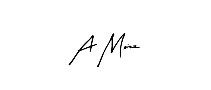 Also You can easily find your signature by using the search form. We will create A Moizz name handwritten signature images for you free of cost using Arty Signature sign style. A Moizz signature style 8 images and pictures png