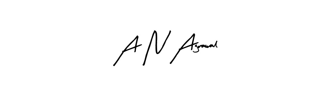 if you are searching for the best signature style for your name A N Agrawal. so please give up your signature search. here we have designed multiple signature styles  using Arty Signature. A N Agrawal signature style 8 images and pictures png