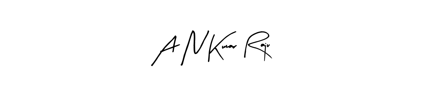 Make a beautiful signature design for name A N Kumar Raju. Use this online signature maker to create a handwritten signature for free. A N Kumar Raju signature style 8 images and pictures png