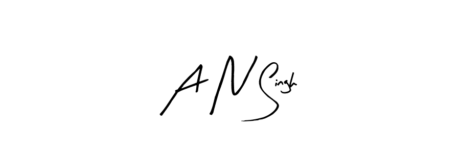 Also we have A N Singh name is the best signature style. Create professional handwritten signature collection using Arty Signature autograph style. A N Singh signature style 8 images and pictures png