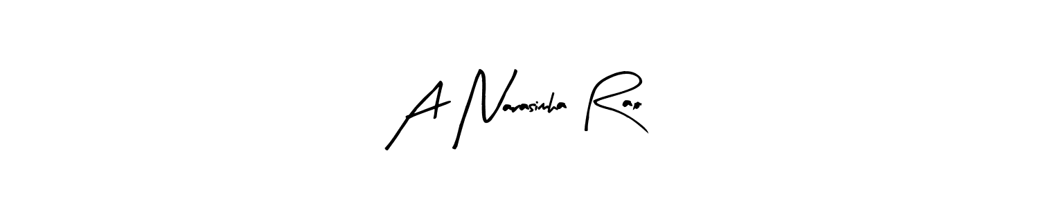 Also we have A Narasimha Rao name is the best signature style. Create professional handwritten signature collection using Arty Signature autograph style. A Narasimha Rao signature style 8 images and pictures png