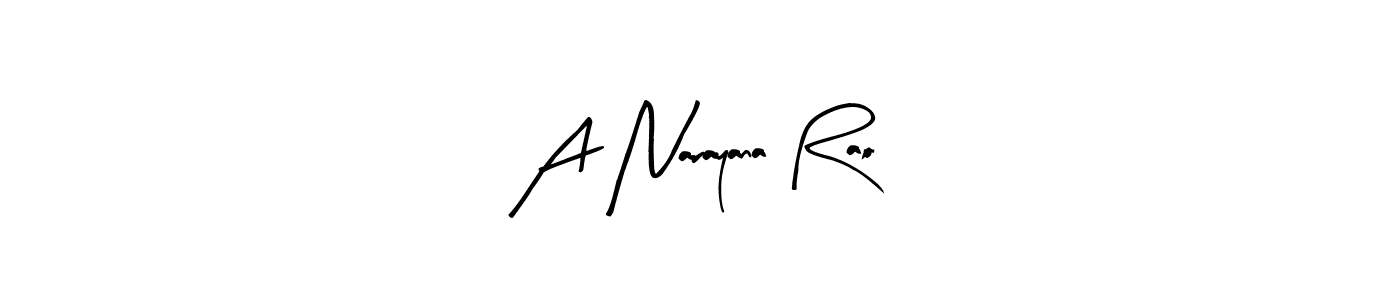 A Narayana Rao stylish signature style. Best Handwritten Sign (Arty Signature) for my name. Handwritten Signature Collection Ideas for my name A Narayana Rao. A Narayana Rao signature style 8 images and pictures png