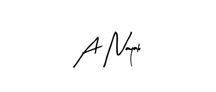 Arty Signature is a professional signature style that is perfect for those who want to add a touch of class to their signature. It is also a great choice for those who want to make their signature more unique. Get A Nayak name to fancy signature for free. A Nayak signature style 8 images and pictures png