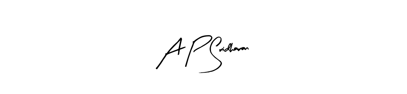 Make a short A P Sridharan signature style. Manage your documents anywhere anytime using Arty Signature. Create and add eSignatures, submit forms, share and send files easily. A P Sridharan signature style 8 images and pictures png