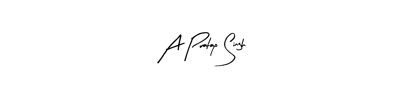 This is the best signature style for the A Pratap Singh name. Also you like these signature font (Arty Signature). Mix name signature. A Pratap Singh signature style 8 images and pictures png