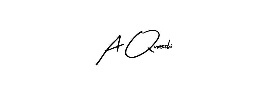 Also we have A Qureshi name is the best signature style. Create professional handwritten signature collection using Arty Signature autograph style. A Qureshi signature style 8 images and pictures png