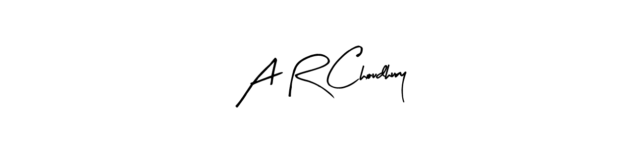 This is the best signature style for the A R Choudhury name. Also you like these signature font (Arty Signature). Mix name signature. A R Choudhury signature style 8 images and pictures png