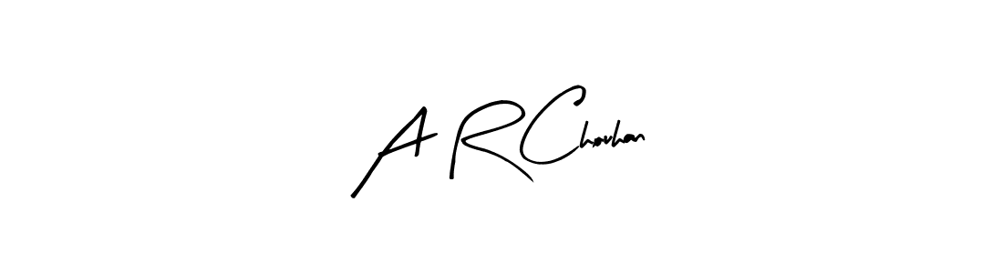 Here are the top 10 professional signature styles for the name A R Chouhan. These are the best autograph styles you can use for your name. A R Chouhan signature style 8 images and pictures png