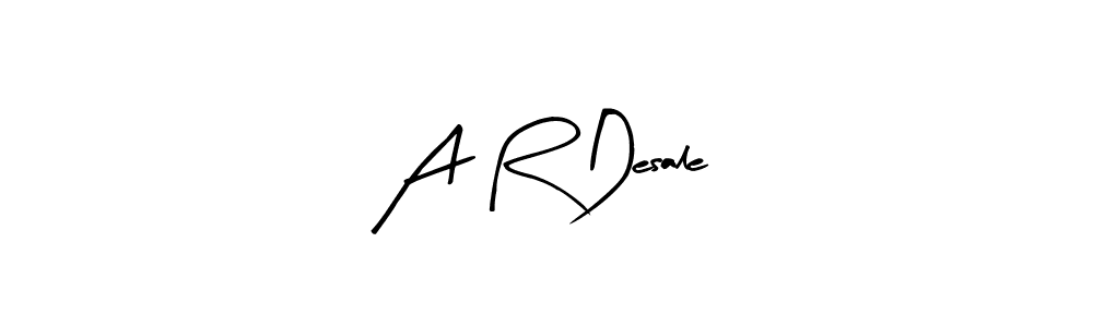 How to Draw A R Desale signature style? Arty Signature is a latest design signature styles for name A R Desale. A R Desale signature style 8 images and pictures png