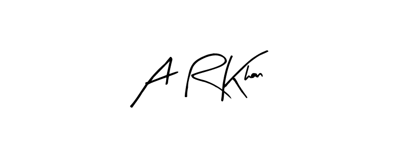 You can use this online signature creator to create a handwritten signature for the name A R Khan. This is the best online autograph maker. A R Khan signature style 8 images and pictures png