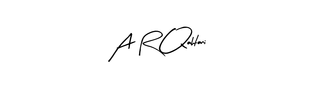 Also You can easily find your signature by using the search form. We will create A R Qahtani name handwritten signature images for you free of cost using Arty Signature sign style. A R Qahtani signature style 8 images and pictures png