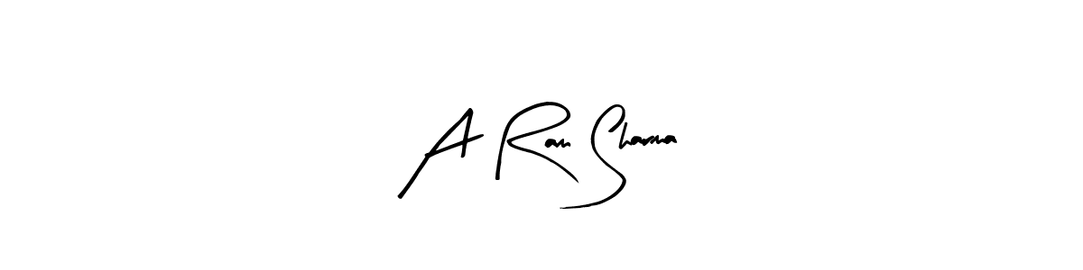 How to Draw A Ram Sharma signature style? Arty Signature is a latest design signature styles for name A Ram Sharma. A Ram Sharma signature style 8 images and pictures png