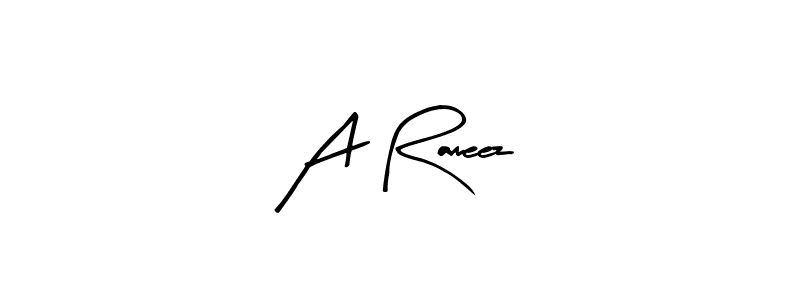 Also we have A Rameez name is the best signature style. Create professional handwritten signature collection using Arty Signature autograph style. A Rameez signature style 8 images and pictures png