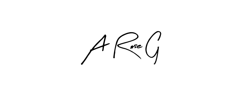 if you are searching for the best signature style for your name A Rose G. so please give up your signature search. here we have designed multiple signature styles  using Arty Signature. A Rose G signature style 8 images and pictures png