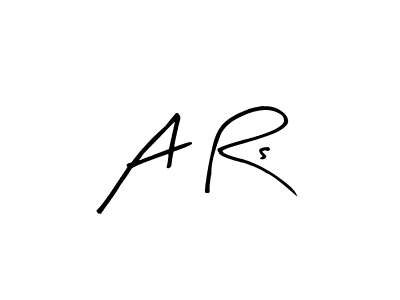 How to Draw A Rs signature style? Arty Signature is a latest design signature styles for name A Rs. A Rs signature style 8 images and pictures png