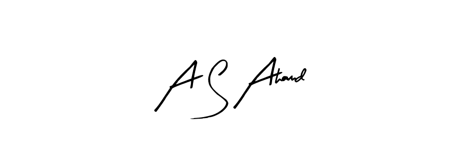 if you are searching for the best signature style for your name A S Ahamd. so please give up your signature search. here we have designed multiple signature styles  using Arty Signature. A S Ahamd signature style 8 images and pictures png