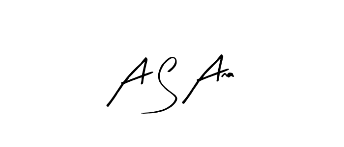 How to make A S Ana signature? Arty Signature is a professional autograph style. Create handwritten signature for A S Ana name. A S Ana signature style 8 images and pictures png