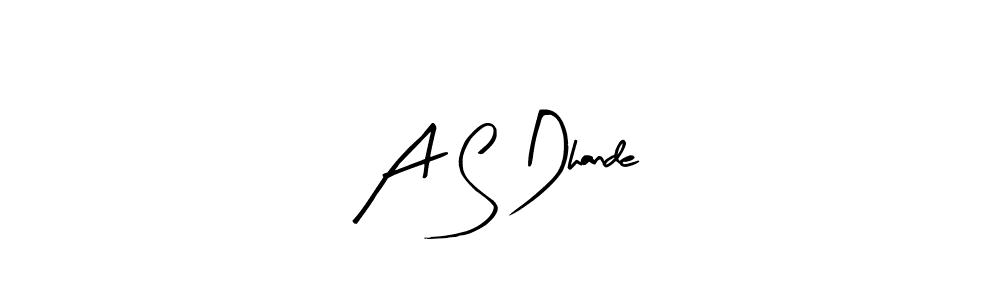 It looks lik you need a new signature style for name A S Dhande. Design unique handwritten (Arty Signature) signature with our free signature maker in just a few clicks. A S Dhande signature style 8 images and pictures png