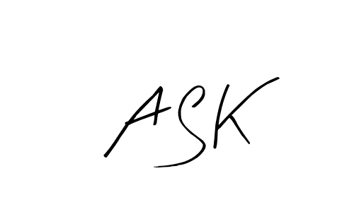 Design your own signature with our free online signature maker. With this signature software, you can create a handwritten (Arty Signature) signature for name A S K. A S K signature style 8 images and pictures png