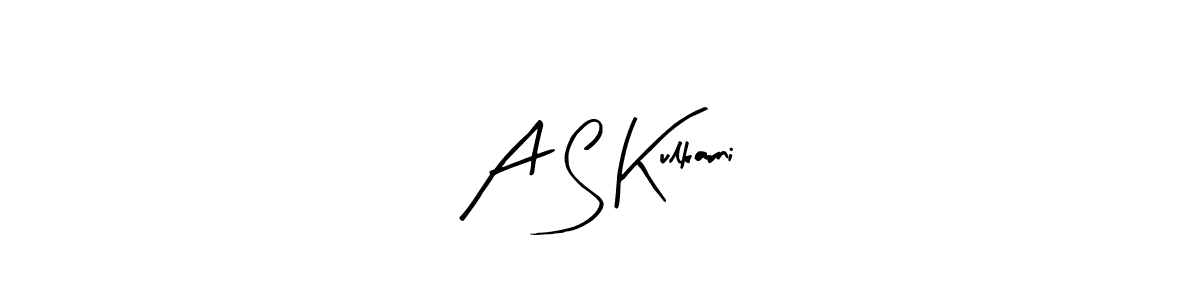 You should practise on your own different ways (Arty Signature) to write your name (A S Kulkarni) in signature. don't let someone else do it for you. A S Kulkarni signature style 8 images and pictures png