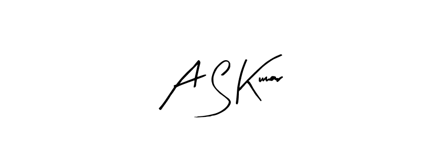 It looks lik you need a new signature style for name A S Kumar. Design unique handwritten (Arty Signature) signature with our free signature maker in just a few clicks. A S Kumar signature style 8 images and pictures png