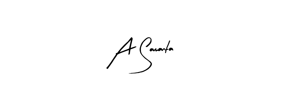 A Samanta stylish signature style. Best Handwritten Sign (Arty Signature) for my name. Handwritten Signature Collection Ideas for my name A Samanta. A Samanta signature style 8 images and pictures png