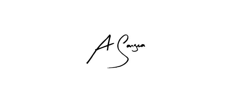 Design your own signature with our free online signature maker. With this signature software, you can create a handwritten (Arty Signature) signature for name A Sangma. A Sangma signature style 8 images and pictures png